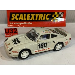 SLOT CAR SCX SCALEXTRIC  ALTAYA PORSCHE 959 -180 R.METGE-C.BALLOT-LENA