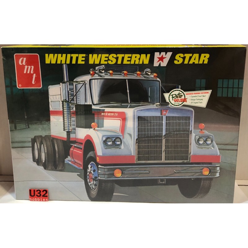 AMT 724/06  KIT 1/25 TRUCK WHITE WESTERN STAR