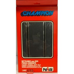 SLOT CAR POLISTIL CHAMPION A412 RECTA DE CONEXIONES 300mm
