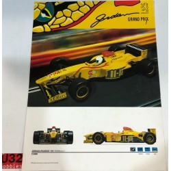 SUPERSLOT CATALOGO FOLLETO JORDAN PEUGEOT 197 F1  SCALEXTRIC UK