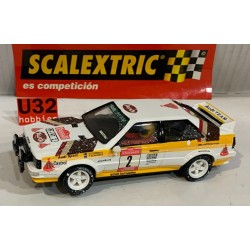 SLOT CAR SCX SCALEXTRIC ALTAYA AUDI QUATTRO A1 -2 RALLY SAN REMO S.BLOMQVIST