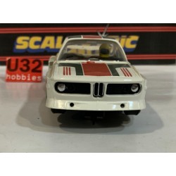 SLOT CAR TRIANG SCALEXTRIC C116 BMW 3.0 CSL -8 BLANCO/VERDE