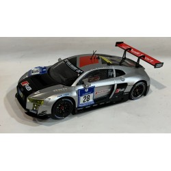 SLOT CAR SCALEAUTO SC-6163R AUDI R8 LMS GT3 -28 MIES-MULLER-SANDSTROM-VANTHOOR