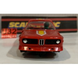 SLOT CAR TRIANG SCALEXTRIC C128 BMW 3.0 CSL -17 ROJO