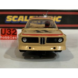 SLOT CAR TRIANG SCALEXTRIC C296 BMW 3.0 CSL -11 BEIGE