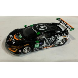 SLOT CAR SCALEAUTO SC-6257RS HONDA NSX -86 DAYTONA 2017 I.SEGAL