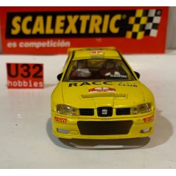 SLOT CAR SCX SCALEXTRIC CARROCERIA SEAT CORDOBA WRC -3 RACC CAÑELLAS