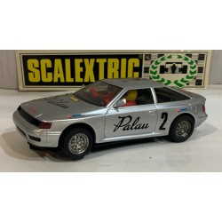 SLOT CAR SCALEXTRIC EXIN 8367 TOYOTA CELICA  GT4 -2 PLATA PALAU LTED.EDITION