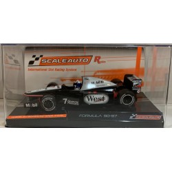 SLOT CAR SCALEAUTO SC-6387 McLAREN MP4/13 -7 F1 1998 DAVID COULTHARD
