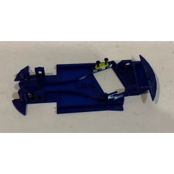 U3D CHASIS 3D AUDI S1 RX  ANGLEWINDER AZUL SCALEXTRIC