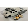 SLOT CAR POWER SLOT 86051 HUMMER H1 PICK UP KIT WHITE