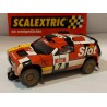 SLOT CAR SCX SCALEXTRIC 6424 VOLKSWAGEN TOUAREG -7 MAS SLOT FIRMA DEL PILOTO