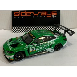 SLOT CAR RACER SIDEWAYS SWCAR09B BMW M4 GTE -11 DTM 2024 SCHAEFFLER M.WITTMANN