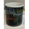 SCALEXTRIC EXIN TRIANG TAZA CON TAMPOGRAFIA CAJA RC24 CIRCUITO MINI COOPER