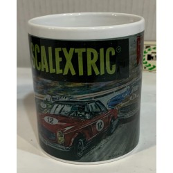 SCALEXTRIC EXIN TRIANG TAZA CON TAMPOGRAFIA CAJA GT104 CIRCUITO MERCEDES BENZ