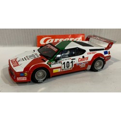 SLOT CAR CARRERA EXCLUSIV 23842 BMW M1 PROCAR -101 TEAM CASTROL DEMMARK DIGITAL