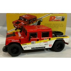 SLOT CAR POWER SLOT 86987 HUMMER H1 PICK UP TT -861 BAJA CALIFORNIA 2003