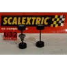 SLOT CAR SCX SCALEXTRIC EJE DELANTERO Y TRASERO COMPLETO FIAT SEAT 1000 ABARTH