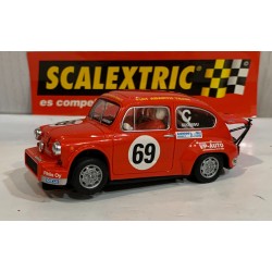 SLOT CAR SCX SCALEXTRIC SEAT FIAT 1000 ABARTH -69 (DEL PACK 40 ANIVERSARIO 6904)