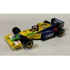 SLOT CAR SCALEAUTO SC-6345 BENETTON B191 FORD COSWORTH -20 F1 1991 NELSON PIQUET