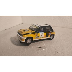 SLOT CAR SCALEXTRIC ALTAYA RALLYES ESPAÑA RENAULT 5 TURBO -7 R COSTA BRAVA '82