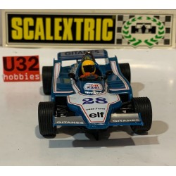 SLOT CAR SCX SCALEXTRIC EXIN C-4060 LIGIER JS-11  F1  -28 AZUL OSCURO