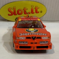 SLOT CAR SLOT.IT CA45B ALFA ROMEO 155 V6TI -27 DTM 1994 NORISRING JAGERMEISTER