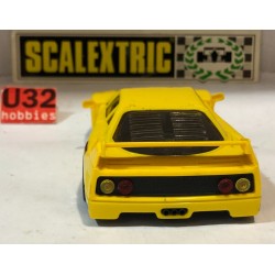 SLOT CAR SCX SCALEXTRIC  EXIN 8352 FERRARI F40 -59 AMARILLO CON LUCES