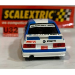 SLOT CAR SCX SCALEXTRIC ALTAYA BMW M3 E30 -4 BLAUPUNKT PEP BASSAS-RODRIGUEZ