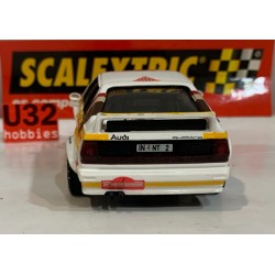 SLOT CAR SCX SCALEXTRIC ALTAYA AUDI QUATTRO A1 -2 RALLY SAN REMO S.BLOMQVIST