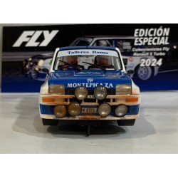 SLOT CAR FLY A2091AR RENAULT 5 TURBO -36 RALLY HISTORICO 2012 EF.BARRO BIEDMA