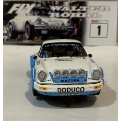 SLOT CAR FLY A2063 PORSCHE 911 -1 RALLY MANX 1981 W.ROHRL-C.GEISTDORFER