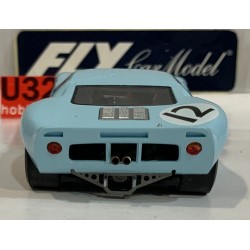 SLOT CAR FLY COLECCION CRIN FORD GT40 -12 LE MANS 1966 I.IRELAND-JOCHEN RINDT