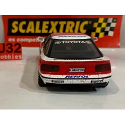 SLOT CAR SCX SCALEXTRIC  ALTAYA TOYOTA CELICA GT4 -2 EF.BARRO C.SAINZ-LMOYA
