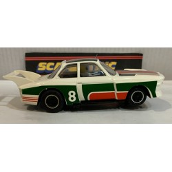 SLOT CAR TRIANG SCALEXTRIC C116 BMW 3.0 CSL -8 BLANCO/VERDE