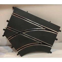 SLOT CAR POLISTIL CHAMPION 175 A207 PISTA CAMBIO DE VIA PARA SALIDA PIT BOX