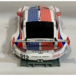 SLOT CAR SCALEAUTO SC-6247RS PORSCHE 911 (991.2) -912 24H.DAYTONA 2019 E.BAMBER