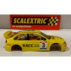 SLOT CAR SCX SCALEXTRIC CARROCERIA SEAT CORDOBA WRC -3 RACC CAÑELLAS