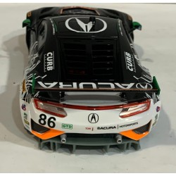 SLOT CAR SCALEAUTO SC-6257RS HONDA NSX -86 DAYTONA 2017 I.SEGAL