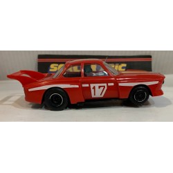 SLOT CAR TRIANG SCALEXTRIC C128 BMW 3.0 CSL -17 ROJO