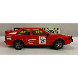 SLOT CAR SCX SCALEXTRIC EXIN C-4070 AUDI QUATTRO  -2 MARLBORO ROJO
