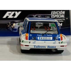 SLOT CAR FLY A2091 RENAULT 5 TURBO -36 RALLY HISTORICO 2012 BIEDMA-RIVERA. LTED.