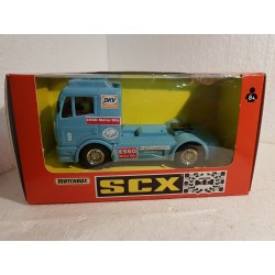 SLOT CAR SCALEXTRIC MATCHBOX SCX 83840.20 CAMION MERCEDES -9 ESSO AZUL TRUCK
