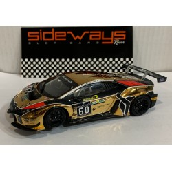 SLOT CAR RACER SIDEWAYS SWCAR01F LAMBORGHINI HURACAN GT3 -60 RATON RACING TEAM