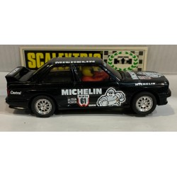 SLOT CAR SCX SCALEXTRIC EXIN 8340 BMW M3 -61 MICHELIN