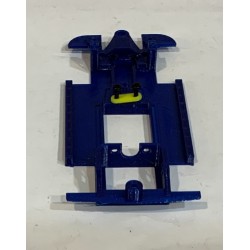 U3D CHASIS 3D CITROEN ZX KIT CAR EN LINEA  AZUL TEAM SLOT