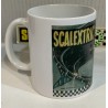 SCALEXTRIC EXIN TRIANG TAZA CON TAMPOGRAFIA CAJA AV70 CURVA ALTA VELOCIDAD