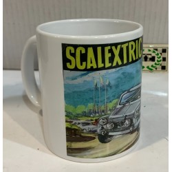 SCALEXTRIC EXIN TRIANG TAZA CON TAMPOGRAFIA CAJA TC600 CIRCUITO SEAT 600