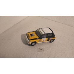 SLOT CAR SCALEXTRIC ALTAYA RALLYES ESPAÑA RENAULT 5 TURBO -7 R COSTA BRAVA '82