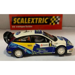 SLOT CAR SCX SCALEXTRIC SPAIN ALTAYA FORD FOCUS WRC -4 DANI SOLA